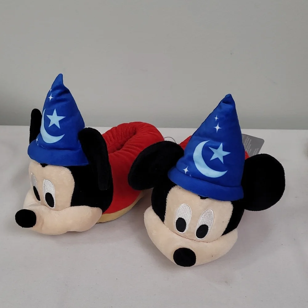 New Disney Mickey Mouse Sorcerers Mickey kids slippers